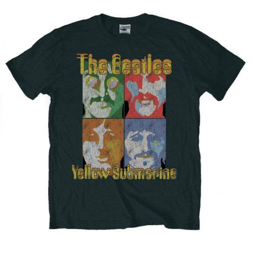 The Beatles Unisex T-Shirt: Yellow Submarine Sea of Science - The Beatles - Merchandise - Suba Films - Apparel - 5055295331143 - 