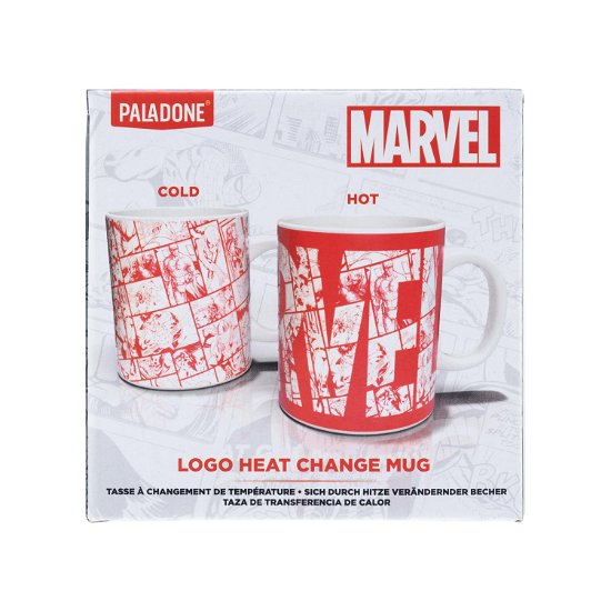 Marvel Logo Heat Change Mug - Paladone - Koopwaar - Paladone - 5055964767143 - 22 december 2022