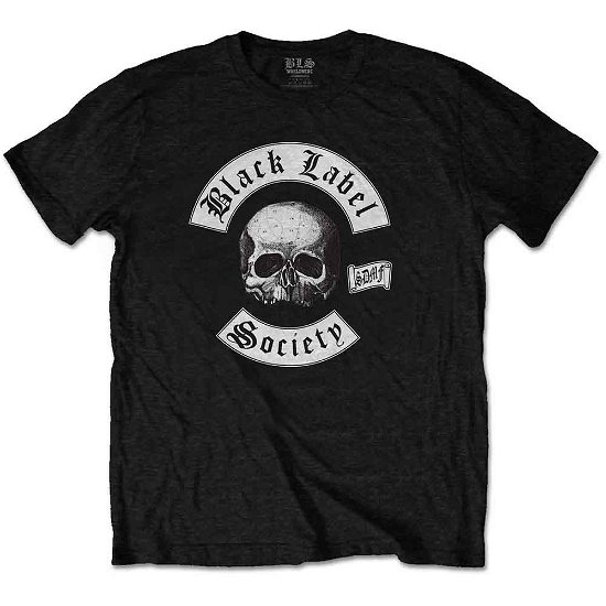 Black Label Society Unisex T-Shirt: Skull Logo - Black Label Society - Fanituote -  - 5056368687143 - 