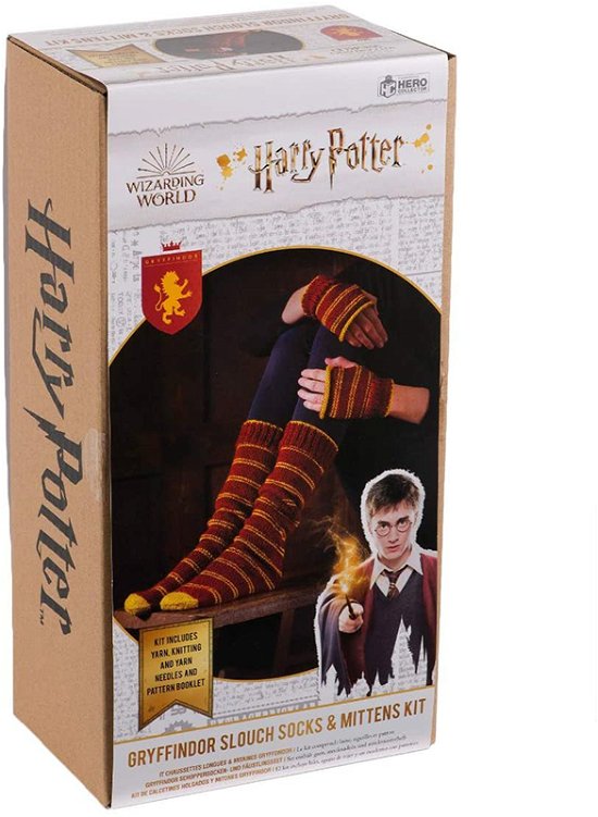 Harry Potter Strick Set Haussocken und Fäustlinge - Harry Potter - Merchandise - HERO COLLECTOR - 5059072008143 - 16. desember 2023