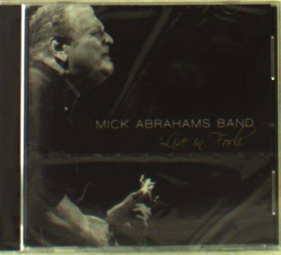 Cover for Mick Abrahams · Live In Forli (CD) (2015)