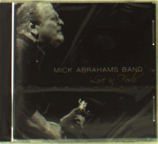 Cover for Mick Abrahams · Live in Forli Italy (CD) (2014)