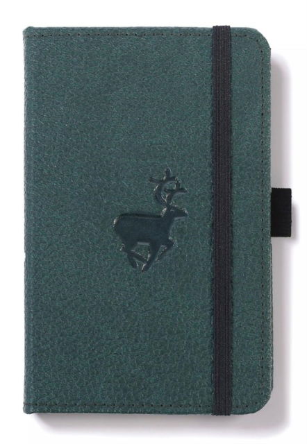 Cover for Dingbats A6 Pocket Wildlife Green Deer Notebook - Dotted (Stationery) (2018)