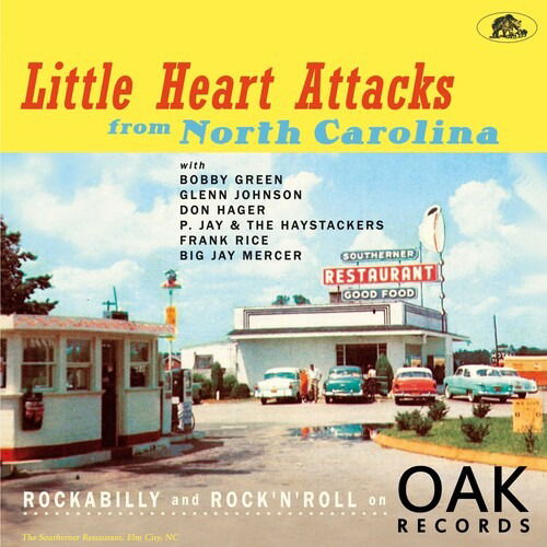 Cover for Little Heart Attacks from North Carolina / Various (LP) (2021)