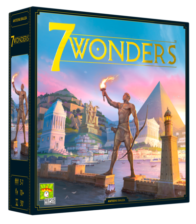 Cover for 7 Wonders V2 · 7 Wonders - 2nd edition (SPIL)