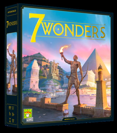 7 Wonders - 2nd edition - 7 Wonders V2 - Jogo de tabuleiro -  - 5425016924143 - 