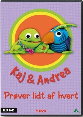 Cover for Kaj &amp; Andrea · Kaj &amp; Andrea Prøver Lidt Af Hvert (DVD) (2014)