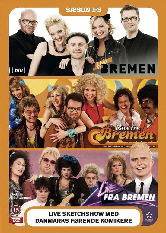 Cover for Live fra Bremen · Sæson 1-3 (DVD) (2013)