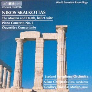 Cover for Skalkottas / Iceland So, Christodoulou · Maiden &amp; Death Ste / Piano Cto #1 / over Concert (CD) (1999)