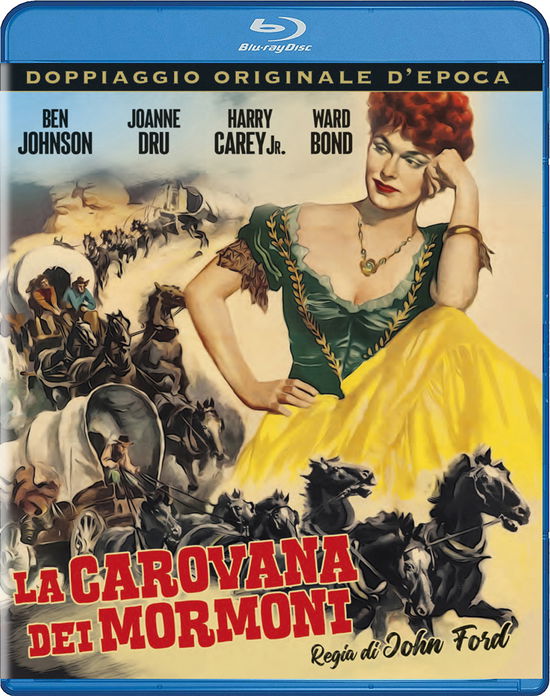 Cover for Cast · La Carovana Dei Mormoni (1950) (Blu-ray)