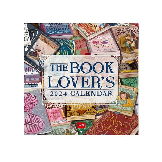 Cover for Legami · Wall Calendars - 2024 Wall Calendar - Book Lover's - 30x29 - Book Lover's (Paperback Bog) (2023)