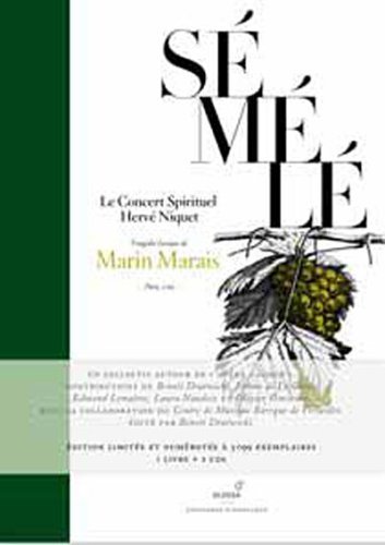 Cover for M. Marais · Semele (CD) [Deluxe edition] (2008)