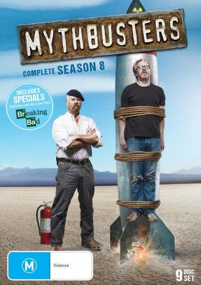 Cover for TV Series / Discovery · Mythbusters Season 8 (DVD) (2016)