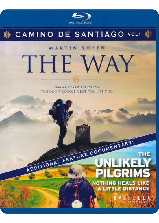 Cover for Unger, Martin Sheen, Emilio Estevez, Deborah Kara, Estevez, Emilio · Way, the (Camino De Santiago Vol. 1) (Exclusive) (Blu-Ray) (2022)