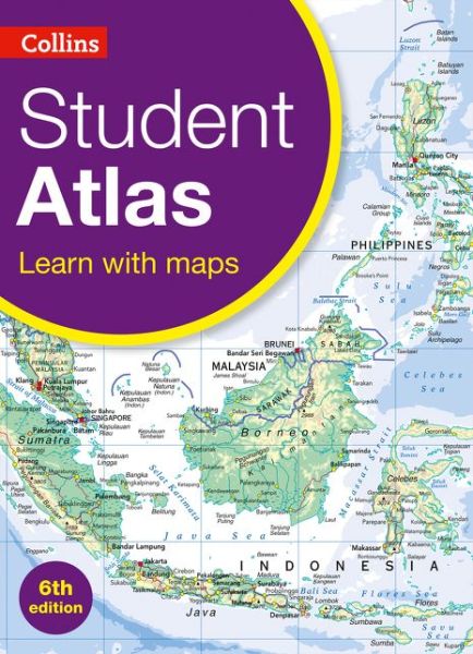 Cover for Collins Kids · Collins Student Atlas - Collins Student Atlas (Innbunden bok) [6 Revised edition] (2018)