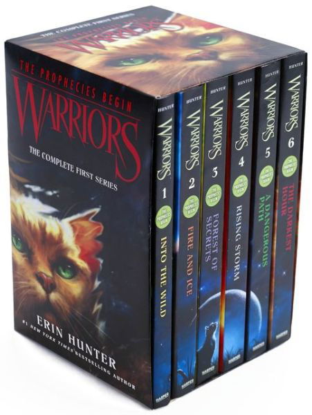Cover for Erin Hunter · Warriors Box Set: Volumes 1 to 6 (Paperback Book) [Box edition] (2015)