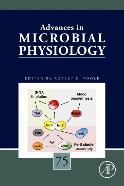 Cover for Robert Poole · Advances in Microbial Physiology (Hardcover Book) (2019)
