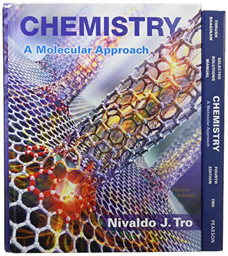 Cover for Nivaldo J. Tro · Chemistry : A Molecular Approach; Modified Mastering Chemistry with Pearson eText -- ValuePack Access Card -- for Chemistry A Molecular Approach (Hardcover Book) (2016)