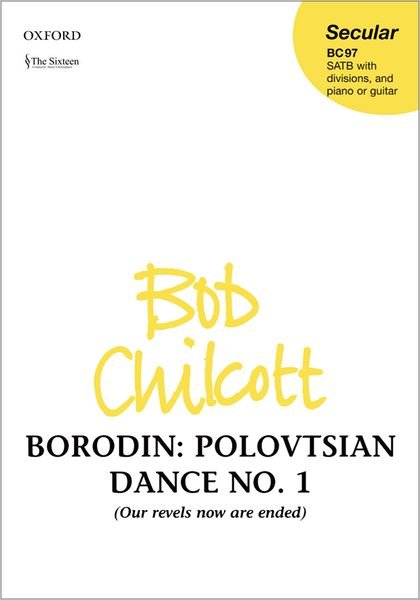 Cover for Alexander Borodin · Polovtsian Dance No. 1 (Partitur) [Vocal score edition] (2007)