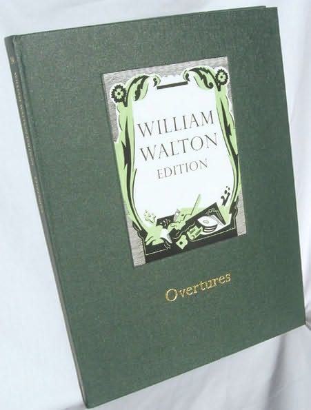 Cover for William Walton · Overtures: William Walton Edition vol. 14 - William Walton Edition (Sheet music) [Full score edition] (2003)