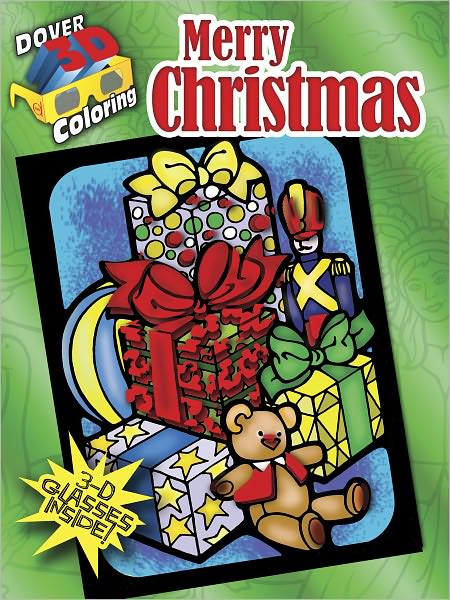 Cover for Ted Menten · 3-D Coloring Book - Merry Christmas - Dover 3-D Coloring Book (Paperback Book) [Nov edition] (2011)