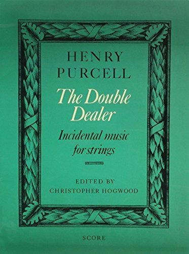 Cover for Henry Purcell · The Double Dealer (Pocketbok) (1998)