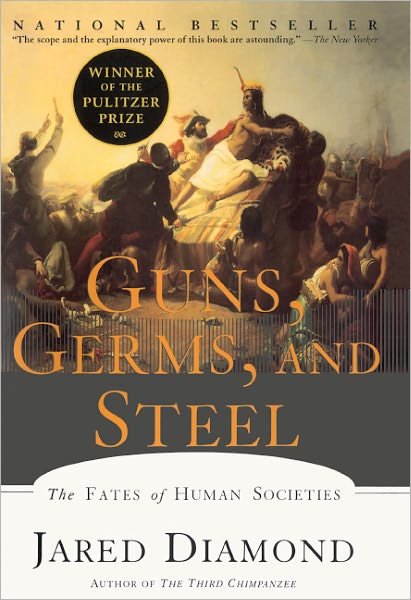 Cover for Jared Diamond · Guns, Germs, and Steel: the Fates of Human Societies (Inbunden Bok) [Turtleback School &amp; Library Binding edition] (1998)