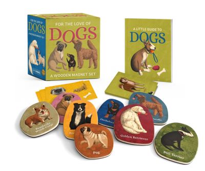 Cover for Meg Freitag · For the Love of Dogs: A Wooden Magnet Set (Book) (2023)