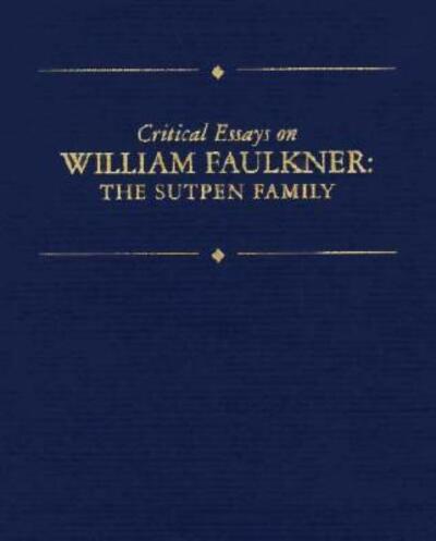 Cover for Kinney · Critical Essays on American Literature Series - William Faulkner (Board book) (1996)