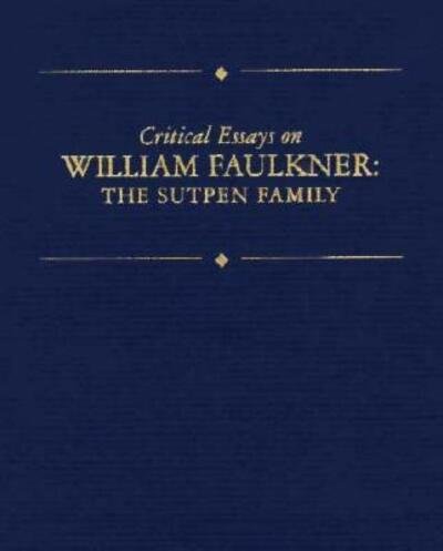 Cover for Kinney · Critical Essays on American Literature Series - William Faulkner (Tavlebog) (1996)