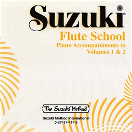 Cover for Suzuki flute pi acc cd 1 &amp; 2 (Bok) (1997)