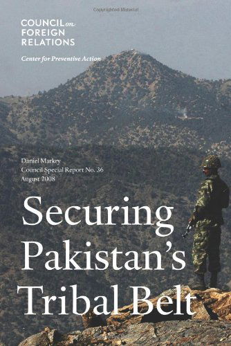 Cover for Daniel S. Markey · Pakistan's Tribal Areas - Council Special Report S. (Paperback Book) (2008)