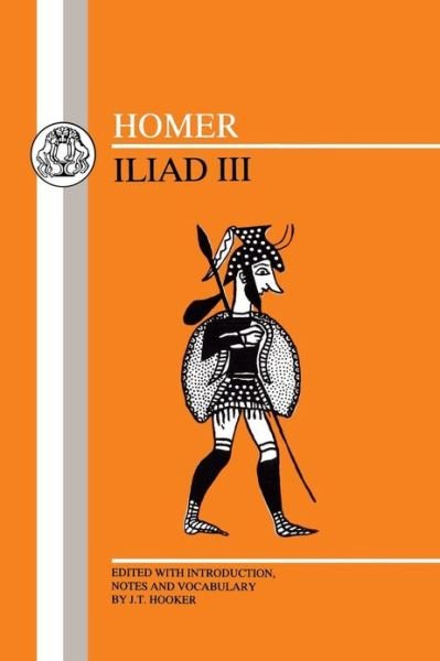 Cover for Homer · Homer: Iliad III - Greek Texts (Pocketbok) (1991)