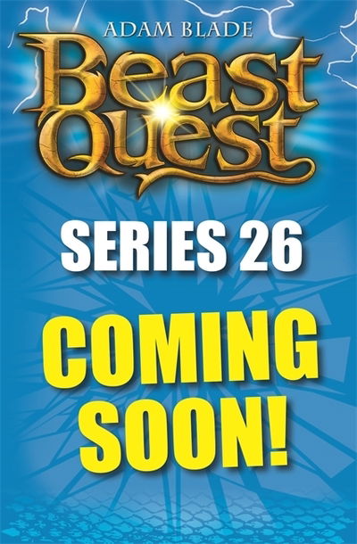 Cover for Adam Blade · Beast Quest: Teknos the Ocean Crawler: Series 26 Book 1 - Beast Quest (Paperback Bog) (2021)