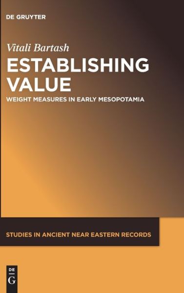 Cover for Bartash · Establishing Value (Book) (2019)