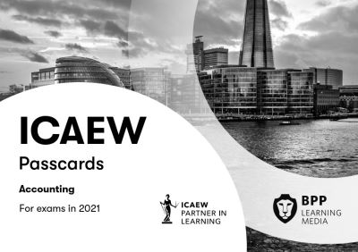 ICAEW Accounting: Passcards - BPP Learning Media - Books - BPP Learning Media - 9781509735143 - August 30, 2020