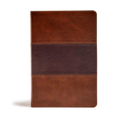 Cover for CSB Bibles by Holman CSB Bibles by Holman · KJV Giant Print Reference Bible, Saddle Brown LeatherTouch (Leather Book) (2019)