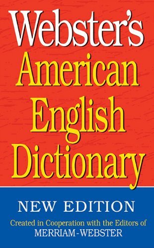 Cover for Merriam-webster · Webster's American English Dictionary (Paperback Book) (2011)