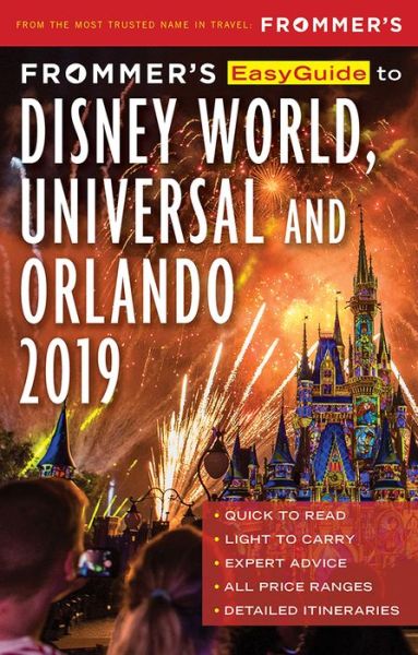 Cover for Jason Cochran · Frommer's EasyGuide to DisneyWorld, Universal and Orlando 2019 - EasyGuide (Paperback Book) (2018)