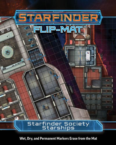 Cover for Damien Mammoliti · Starfinder Flip-Mat: Starfinder Society Starships (SPEL) (2020)