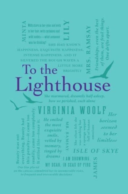 Cover for Virginia Woolf · To the Lighthouse - Word Cloud Classics (Paperback Book) (2023)