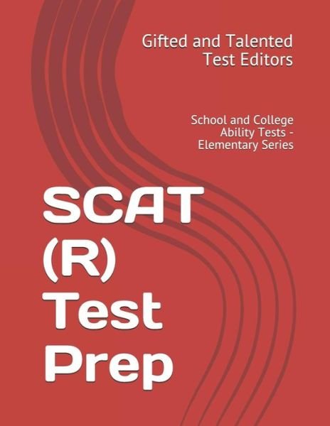 Cover for Gifted and Talented Test · SCAT (R) Test Prep (Taschenbuch) (2018)