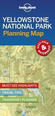 Cover for Lonely Planet · Lonely Planet Yellowstone National Park Planning Map - Map (Kort) (2019)
