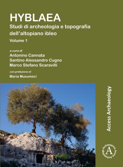 Cover for Hyblaea: Studi di archeologia e topografia dell’altopiano ibleo (Paperback Book) (2022)