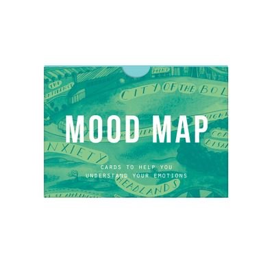 Cover for The School of Life Press · Mood Map: 60 cards to help us define and explain our emotions (Flashcards) (2024)