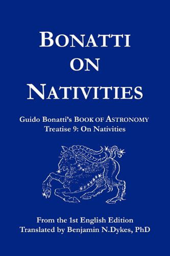 Cover for Guido Bonatti · Bonatti on Nativities (Paperback Book) (2010)