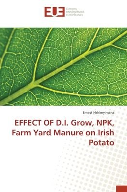Cover for Nshimyimana · EFFECT OF D.I. Grow, NPK, F (Book) (2017)