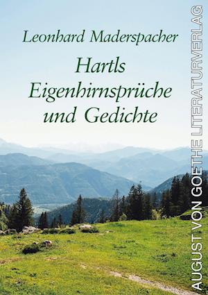 Cover for Leonhard Maderspacher · Hartls Eigenhirnsprüche und Gedichte (Paperback Book) (2021)