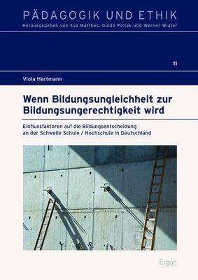 Cover for Hartmann · Wenn Bildungsungleichheit zur (Bog) (2018)