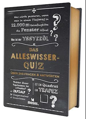 Quiz-Box Das Alleswisser-Quiz - Anke Küpper - Książki - moses Verlag - 9783964552143 - 6 lipca 2022